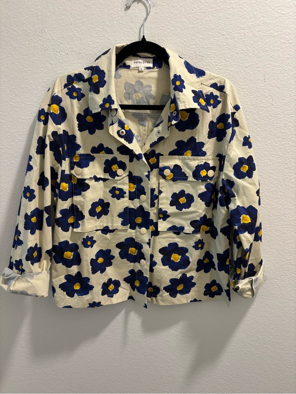 Pepaloves from Anthropologie, Floral Jacket, size S - Picture 5 of 10